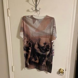 English Laundry Bull dog shirt